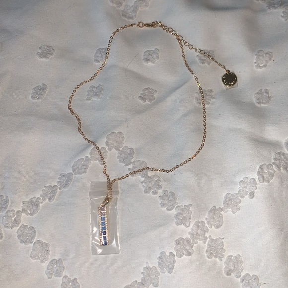 Blue Ombré CZ Necklace by Vince Camuto with Pouch - Picture 6 of 8